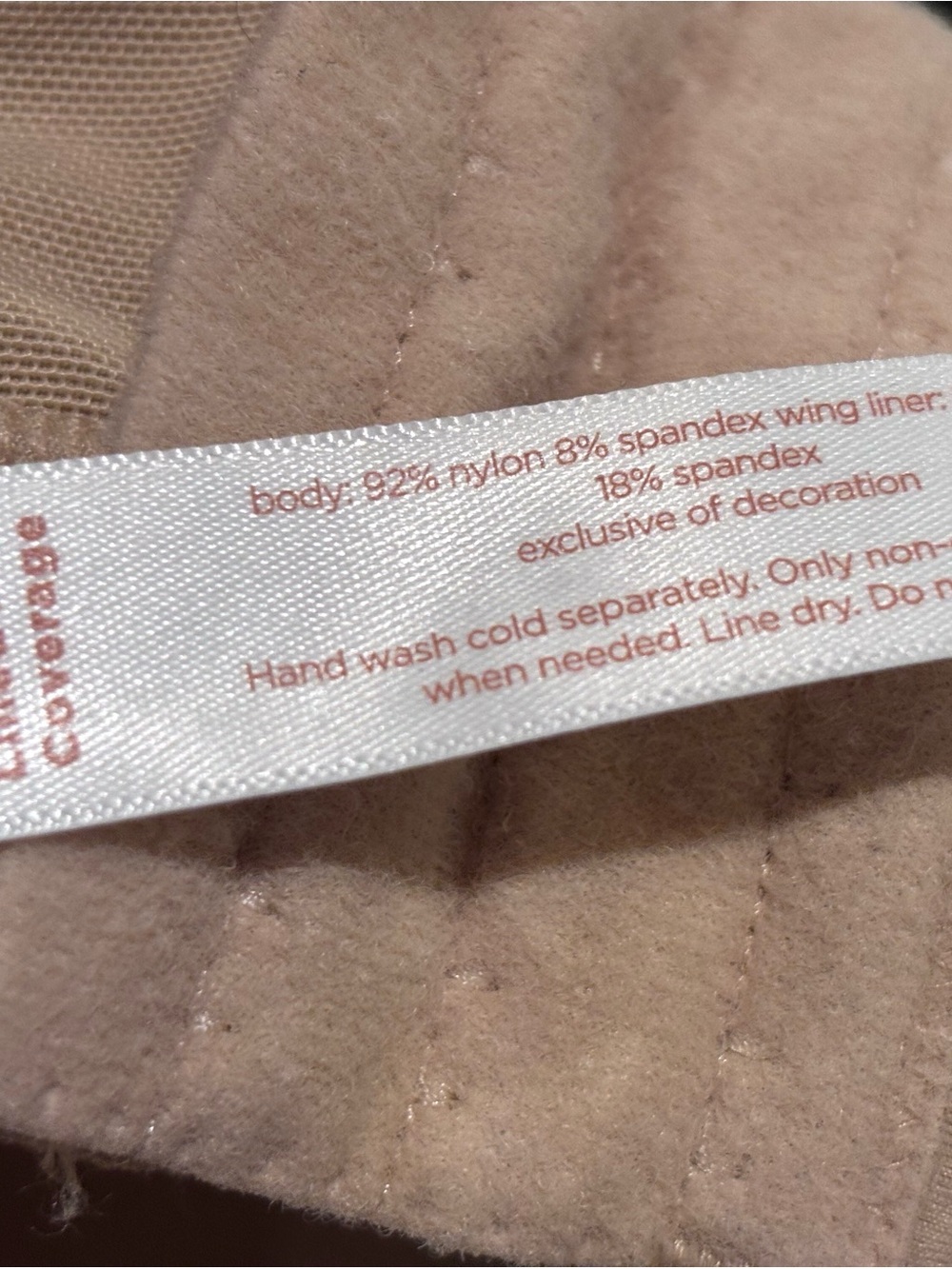 Cacique Smooth Full Coverage Bra in Nude lightly lined 36F - Picture 6 of 6